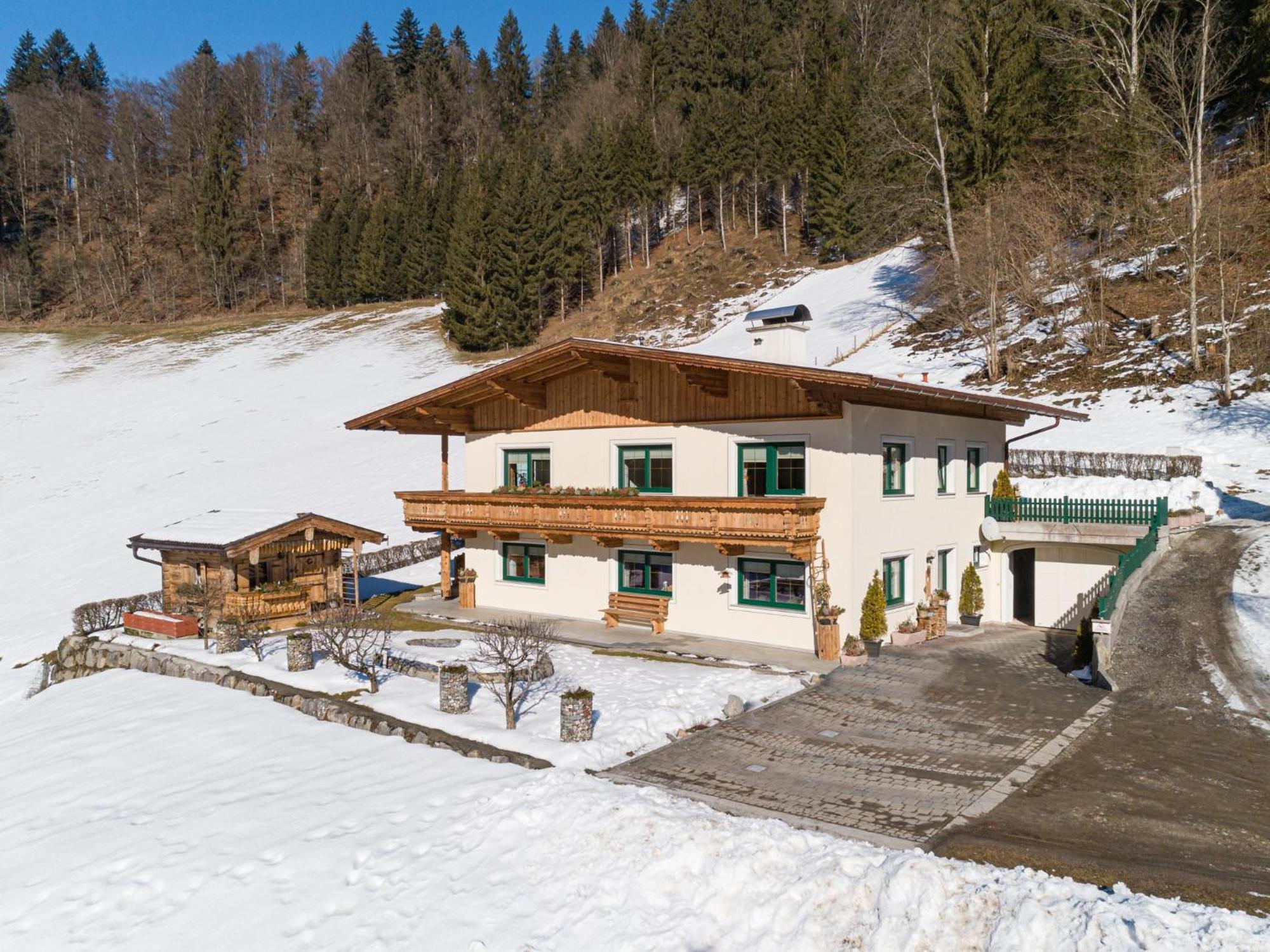 布里克森谷地霍普夫加尔滕Haus Am Waldrand公寓 外观 照片